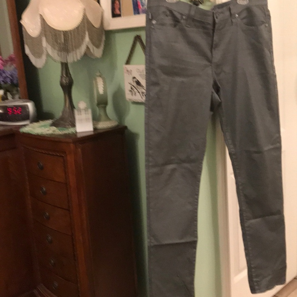 Shimmery gray Rock & Republic jeans